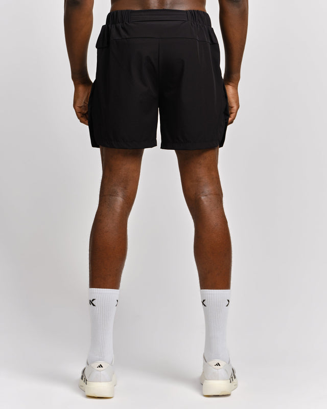 Pantaloncini da allenamento Caged 2-in-1 Stride – Nero