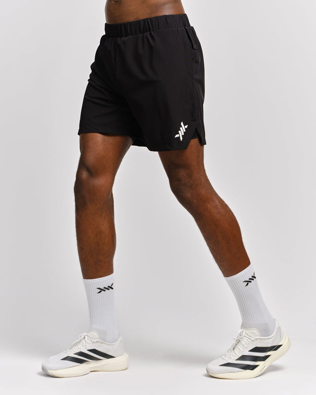 Pantaloncini da allenamento Caged 2-in-1 Stride – Nero