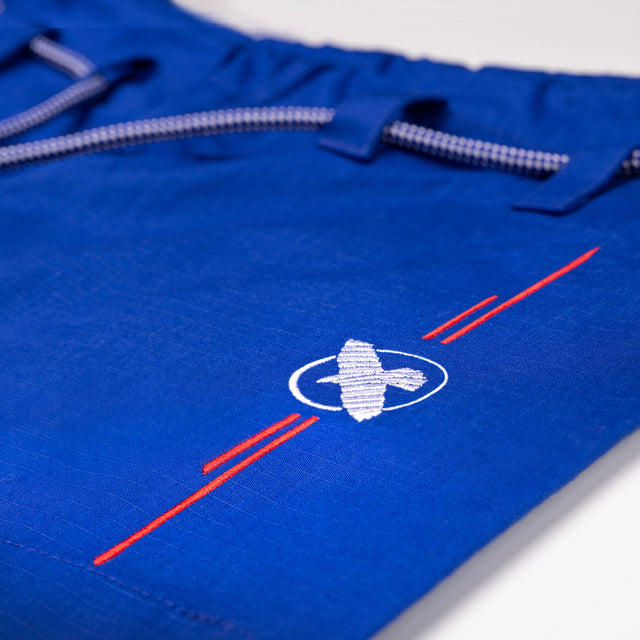 Short Kimono de BJJ Hayabusa Valor Ripstop – Bleu