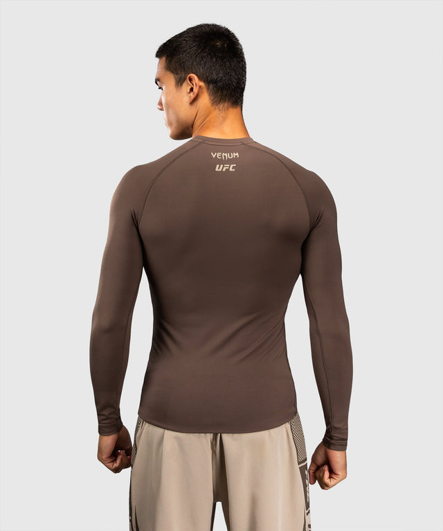 Venum UFC Rashguard Unity Dlouhé rukávy - Hnědý