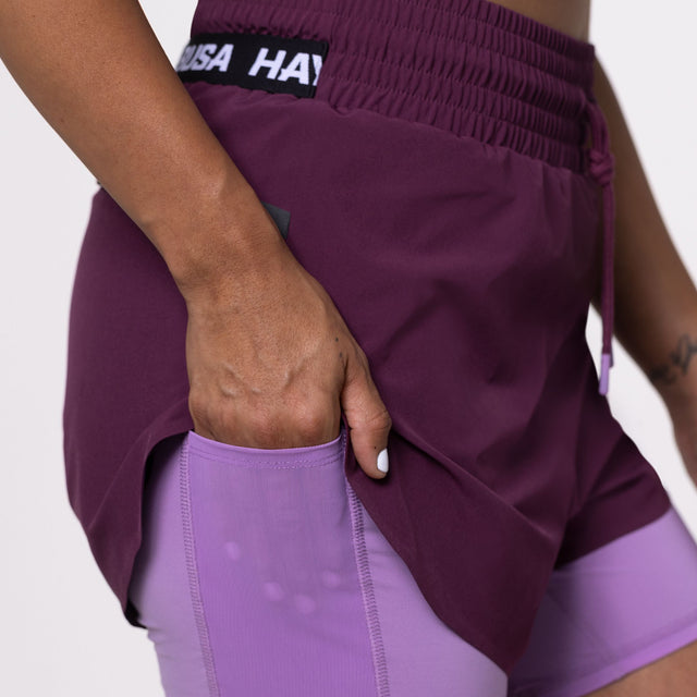 Hayabusa Trainingsshorts för damer – Vin
