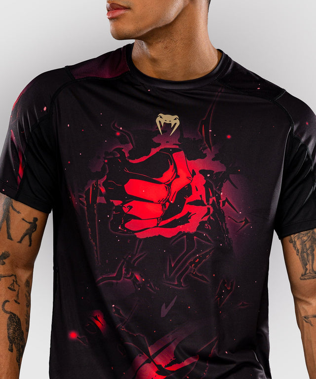 Venum T-Shirt Itadori Dry Tech – Black/Red