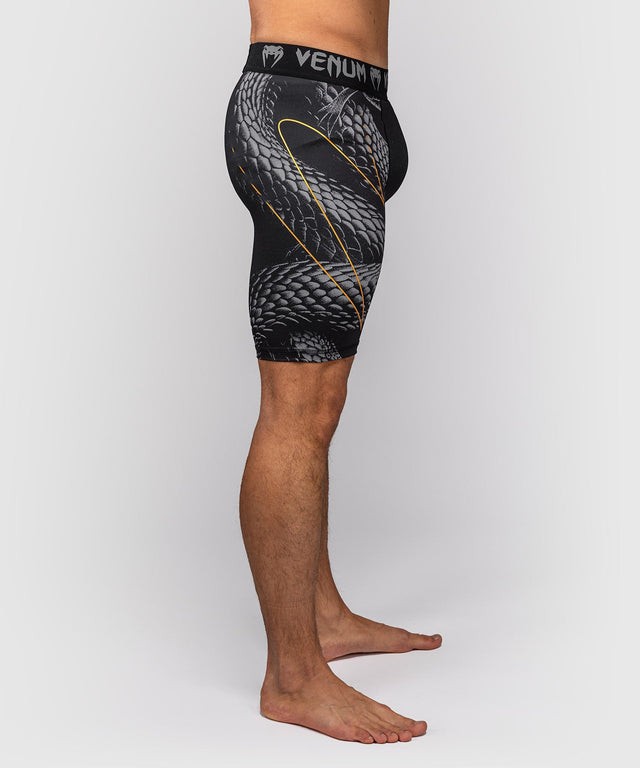 Mallas de compresión Venum Matupa – Negro/Gris/Oro