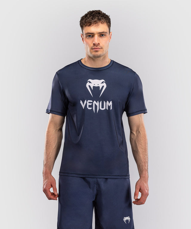 Venum T-shirt Classic Dry Tech – Marineblå/Hvid