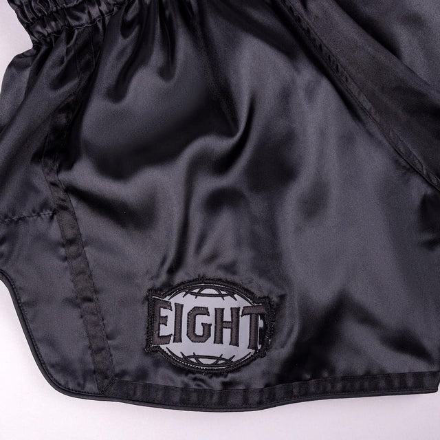 8 WEAPONS Muay Thai-shorts Bangkok – Svart