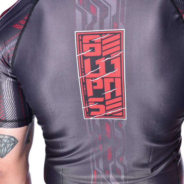 Rashguard 8 WEAPONS Samurai 2.0 – Preto/Vermelho