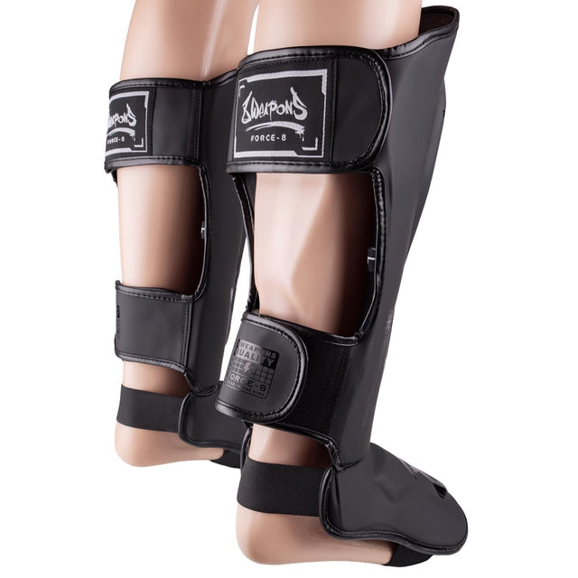 Espinilleras 8 WEAPONS Force 8 – Negro