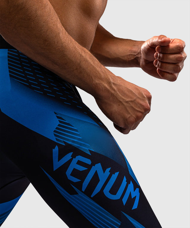 Shorts de compression No-Gi Venum 6.0 – Noir/Bleu