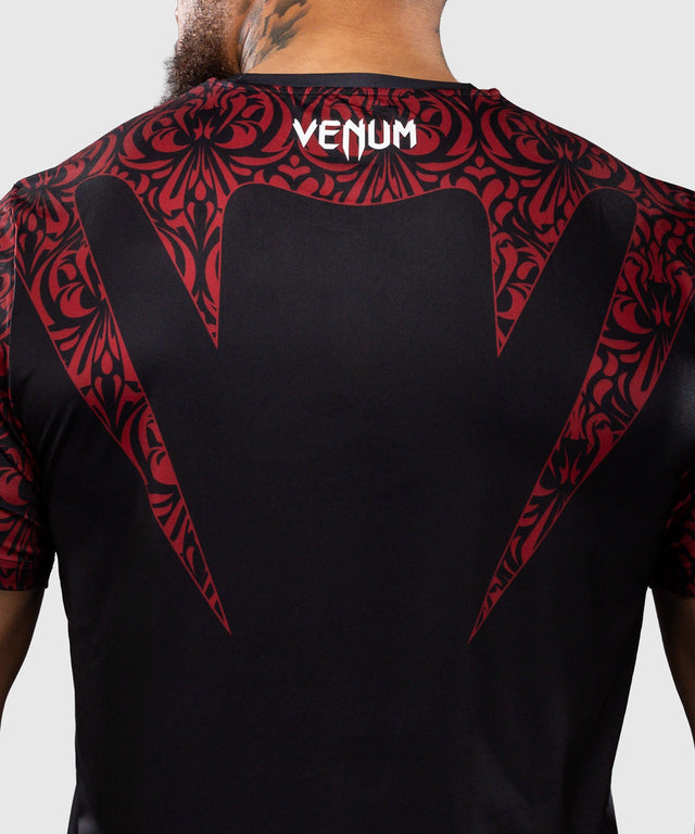 Koszulka Venum Bulgarian Top Team – Czarna/Czerwona