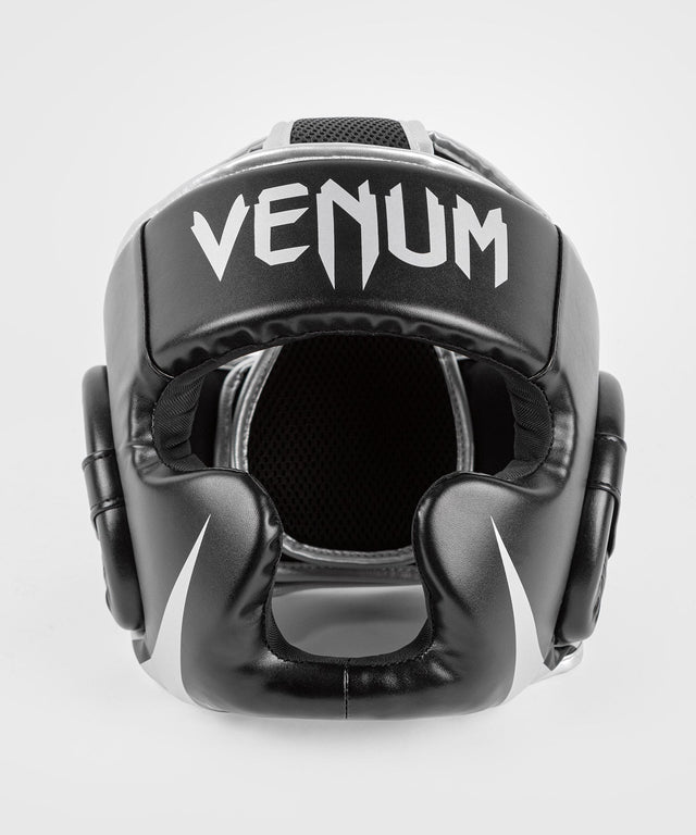 Venum Kopfschutz Challenger – Schwarz/Silber