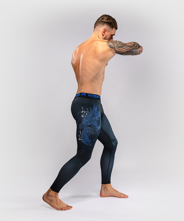 Venum Kompressionsshorts Thunder Dragon – Sort/Kongeblå