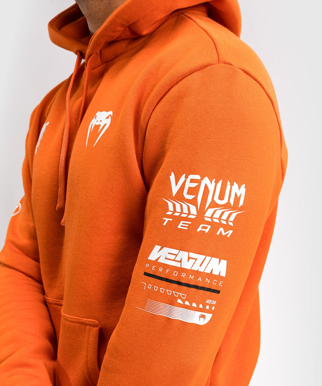 Sudadera con capucha Venum Motorsport – Naranja
