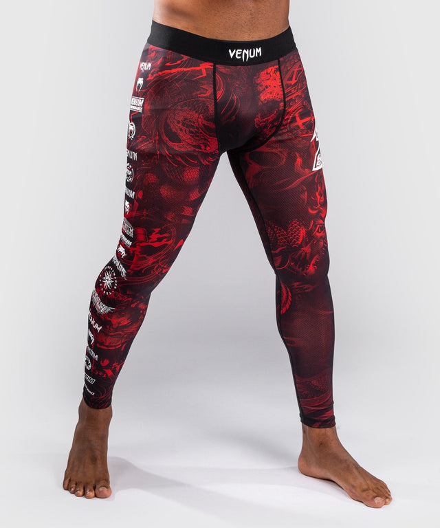 Mallas de compresión Venum 20th Anniversary – Negro/Rojo