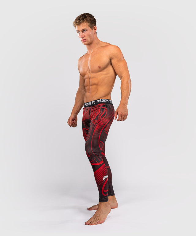 Venum Compression Shorts Crimson Viper 2.0 – Black/Red