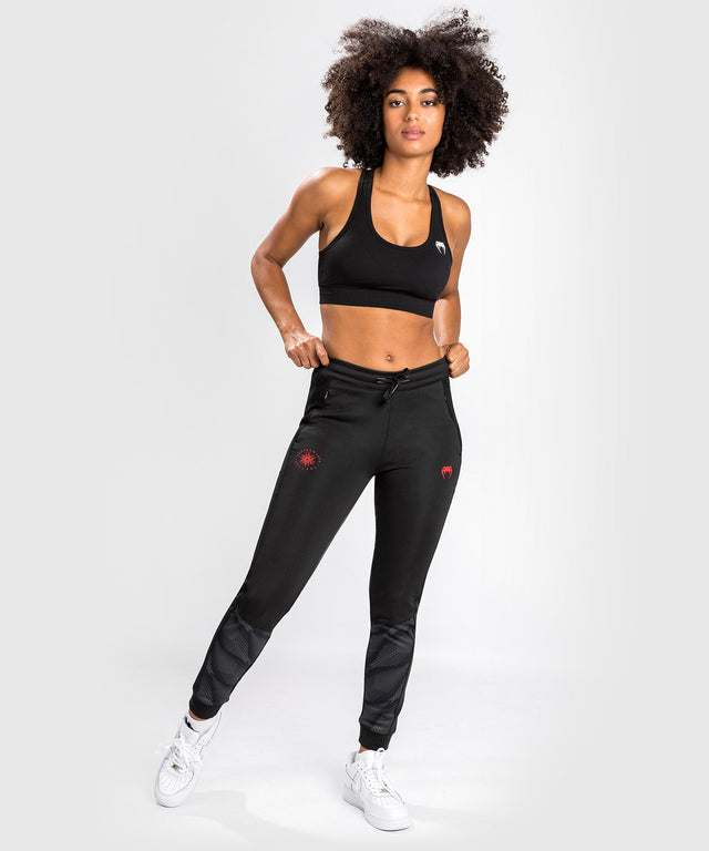 Pantaloni da allenamento Venum Phantom – Nero/Rosso