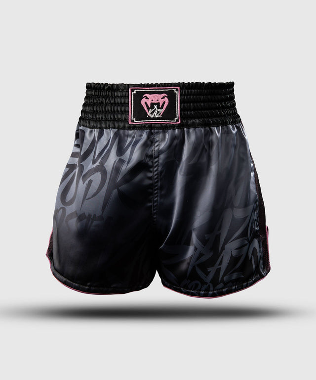 Shorts de Muay Thai Venum x Kaz – Noir