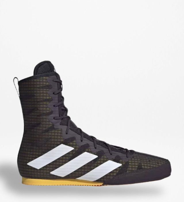 Botas de boxeo Adidas Box Hog 4 – Negro/Blanco