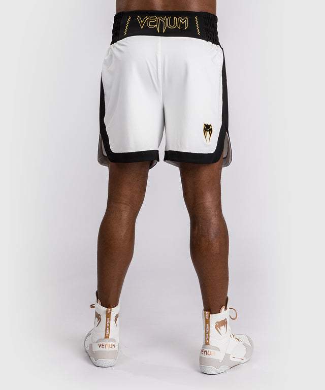 Pantalones de boxeo Venum Classic – Blanco/Negro