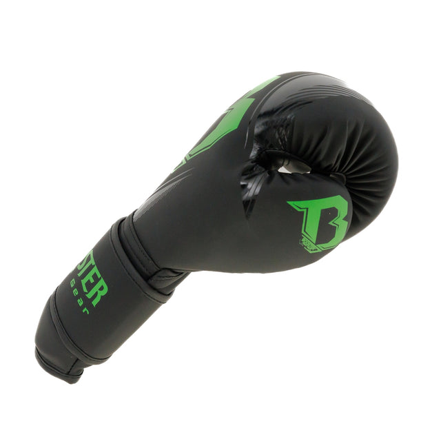 Mănuși de box Booster Bangkok – Negru/Verde