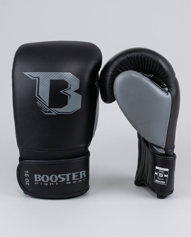 Boxerské rukavice Booster Rapid Strike – Černé/Šedé