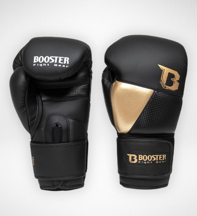 Guantoni da boxe Booster BG 'XXX' – Nero/Oro