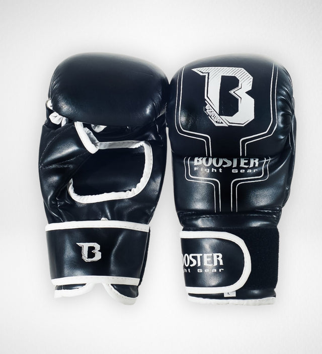 Luvas de sparring MMA Booster BFF8 – Preto/Branco