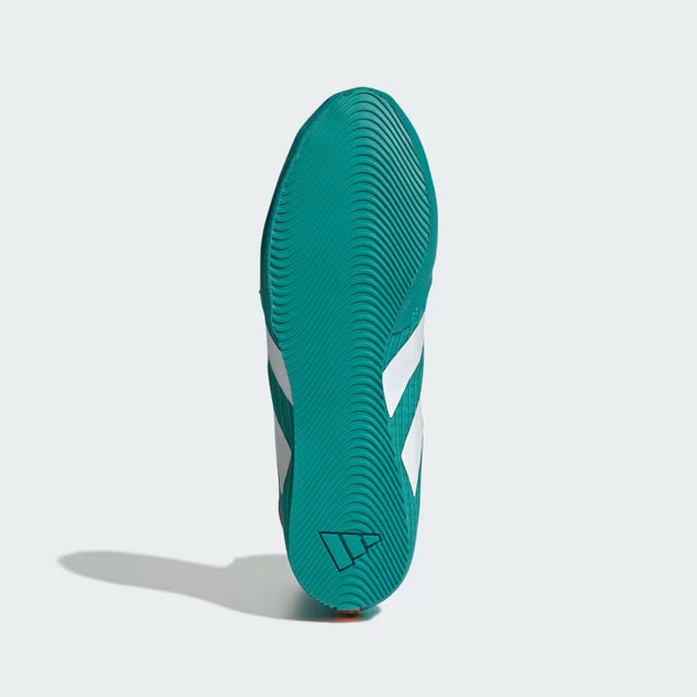 Botas de boxe Adidas Box Hog 4 – Verde/Laranja/Rosa
