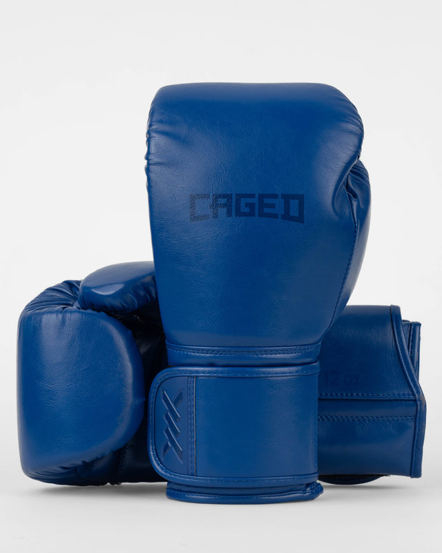 Mănuși de box Caged Core – Albastru/Albastru
