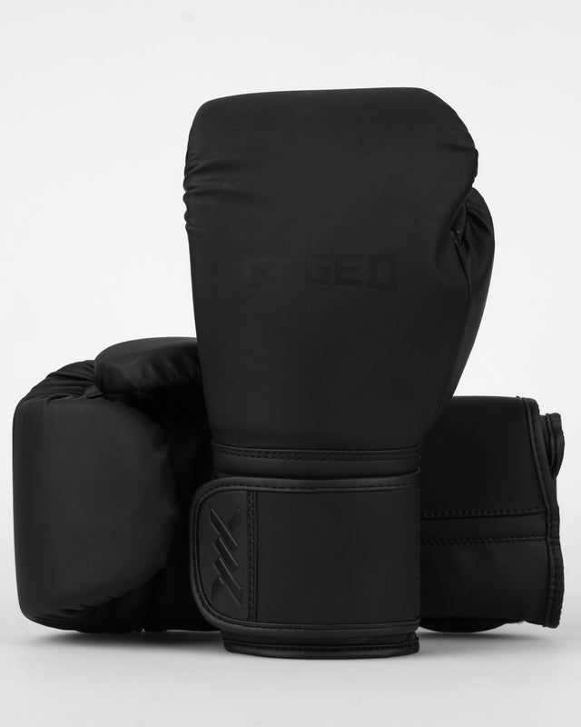Caged Core Boxningshandskar – Matt svart
