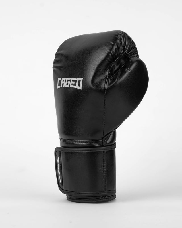 Luvas de boxe Caged Core – Preto/Branco