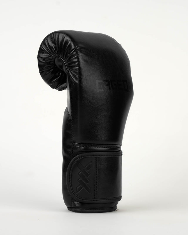 Guantes de boxeo Caged Core – Negro/Negro