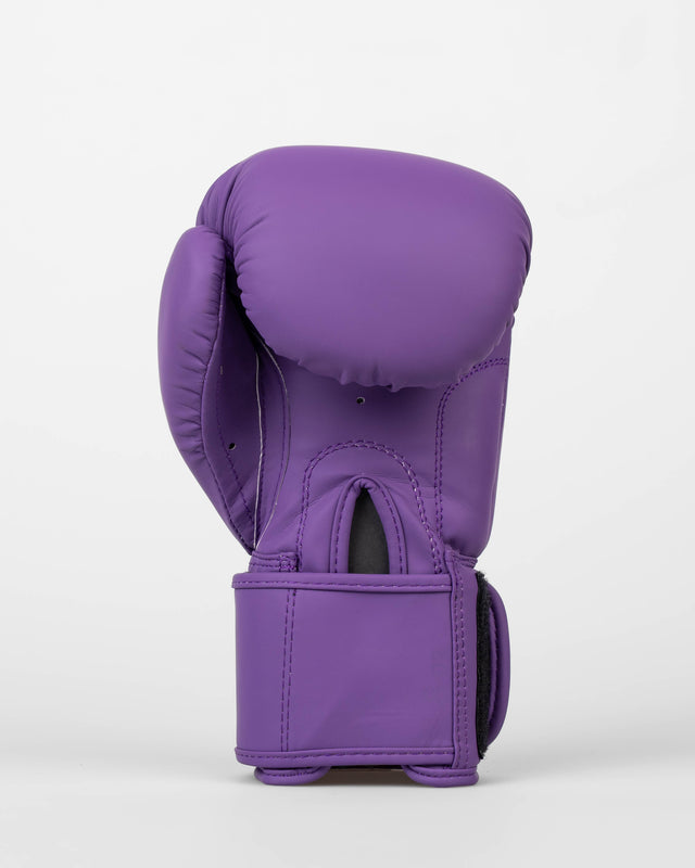 Dětské boxerské rukavice Caged Spark – Fialové/Zlaté