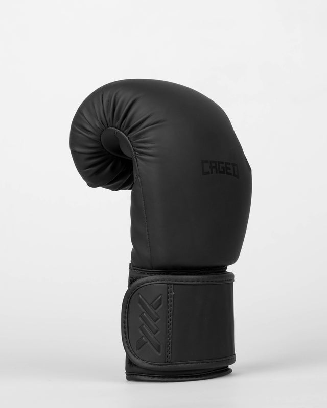 Mănuși de box Caged Spark Copii – Negru mat