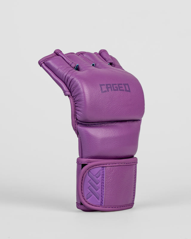 Caged MMA-handsker 'X' Series - Lilla