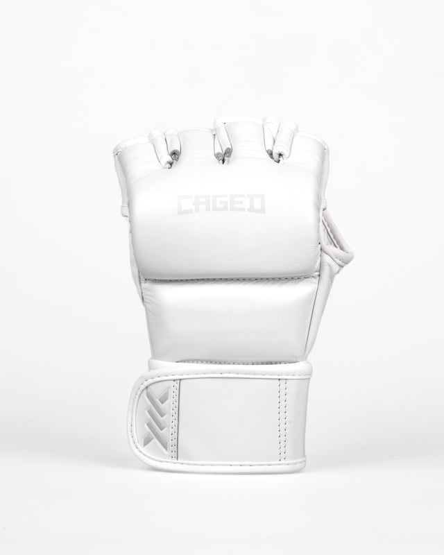 Luvas de MMA Caged 'X' Series – Branco/Branco