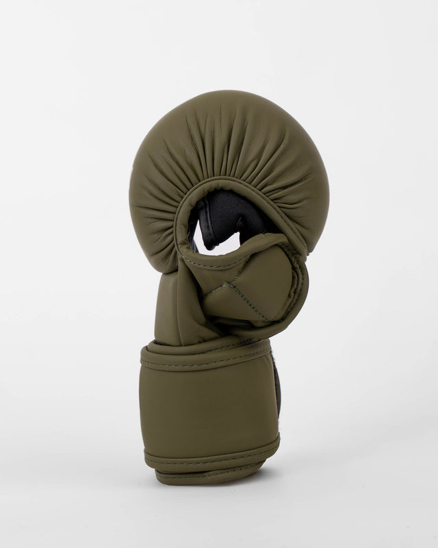 Luvas de sparring MMA Caged Shadow – Caqui/Ouro