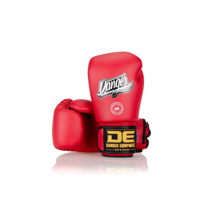 Rękawice bokserskie Danger Classic Thai – Czerwone