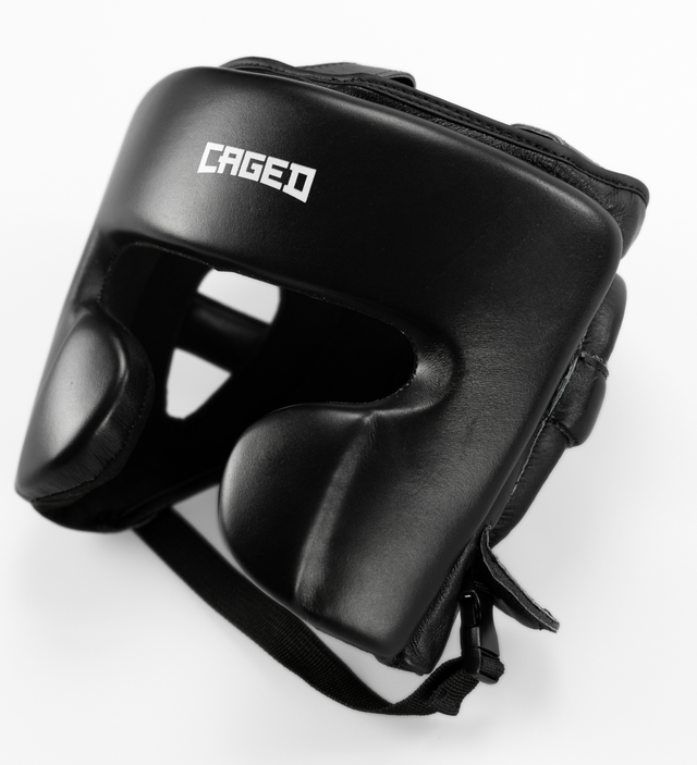 Caged 'X' Series Headguard - Black