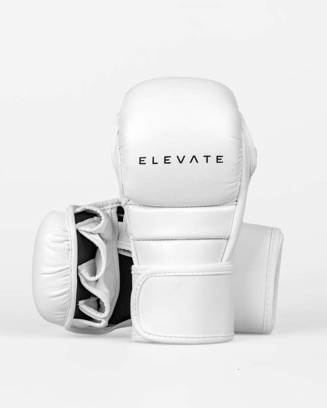 Guanti da sparring MMA Elevate Prime – Bianco/Nero