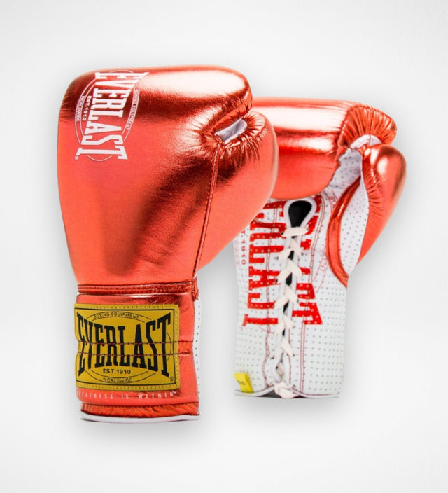 Luvas de boxe Everlast 1910 Fight – Vermelho