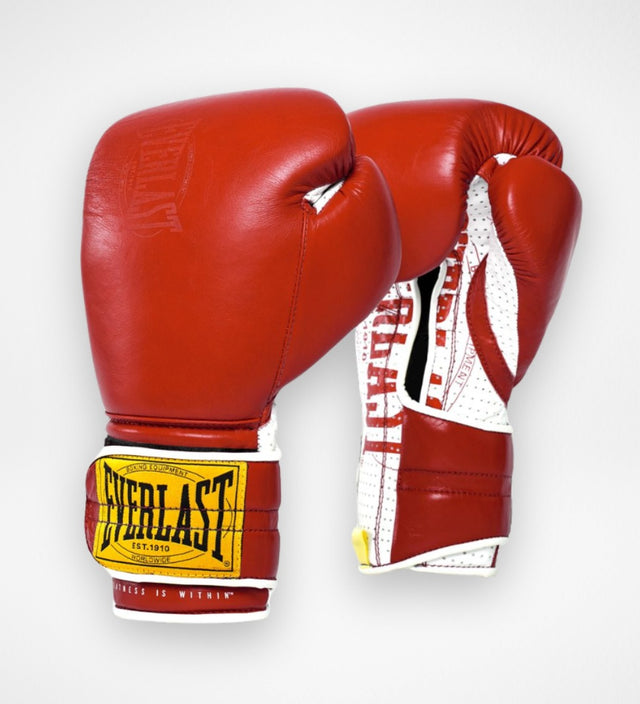 Everlast 1910 Bokshandschoenen Hook and Loop - Rood