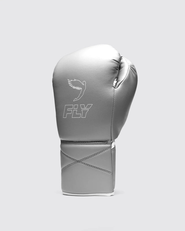 Guantoni da boxe Fly Superlace Pro X 2 – Grigio