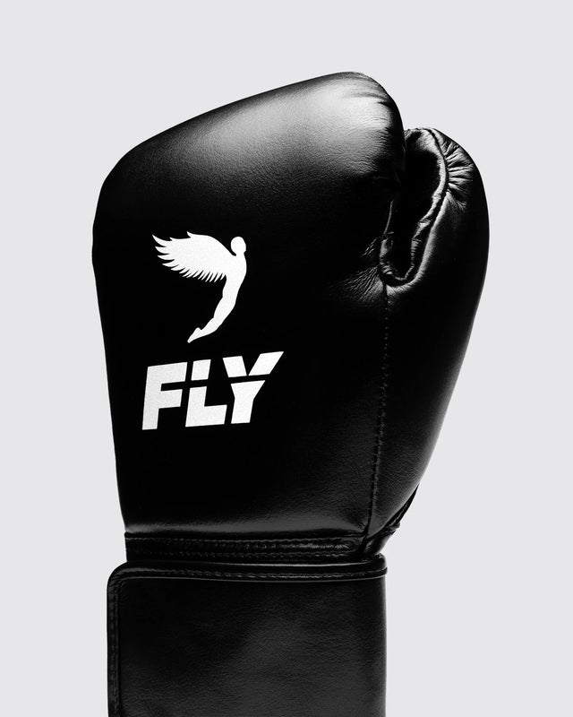 Guantes de boxeo Fly Superloop Pro X 2 – Negro/Blanco