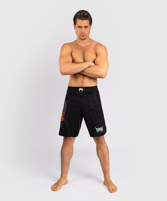 Pantalones de MMA Venum Gladiator 5.0 – Negro/Plata