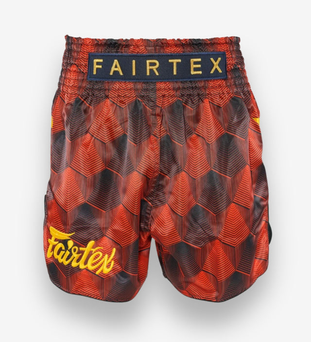 Spodenki Muay Thai Fairtex FXB – Czerwone