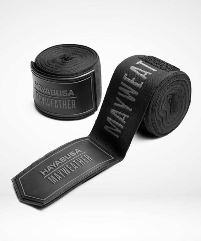 Bende da boxe Hayabusa x Mayweather Deluxe – Nero/Grigio