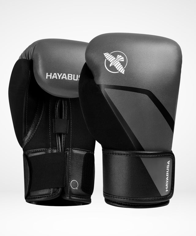 Dětské boxerské rukavice Hayabusa E1 – Šedé/Černé