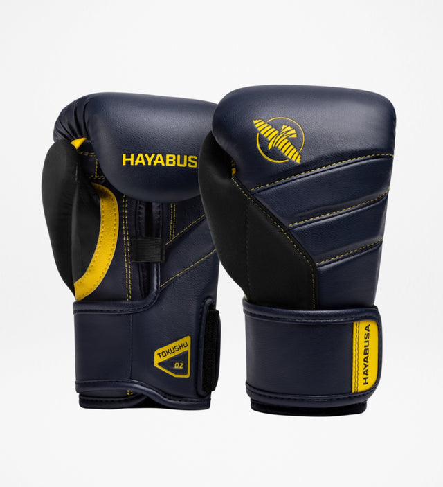 Guantes de boxeo Hayabusa T3 Niños – Azul/Amarillo