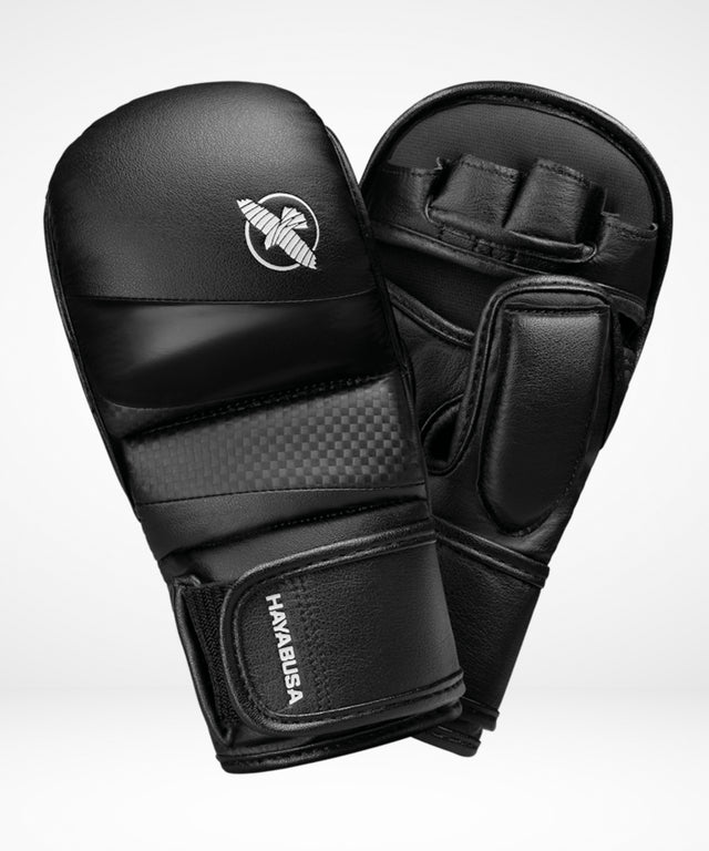 Guantes de sparring MMA Hayabusa T3 Hybrid – Negro
