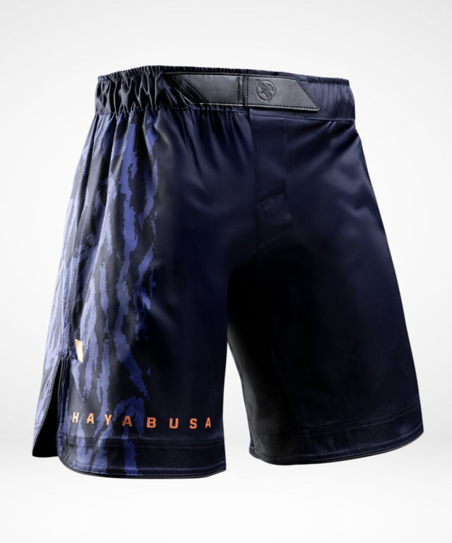 Hayabusa MMA-shorts Apex Lang – Mørkeblå